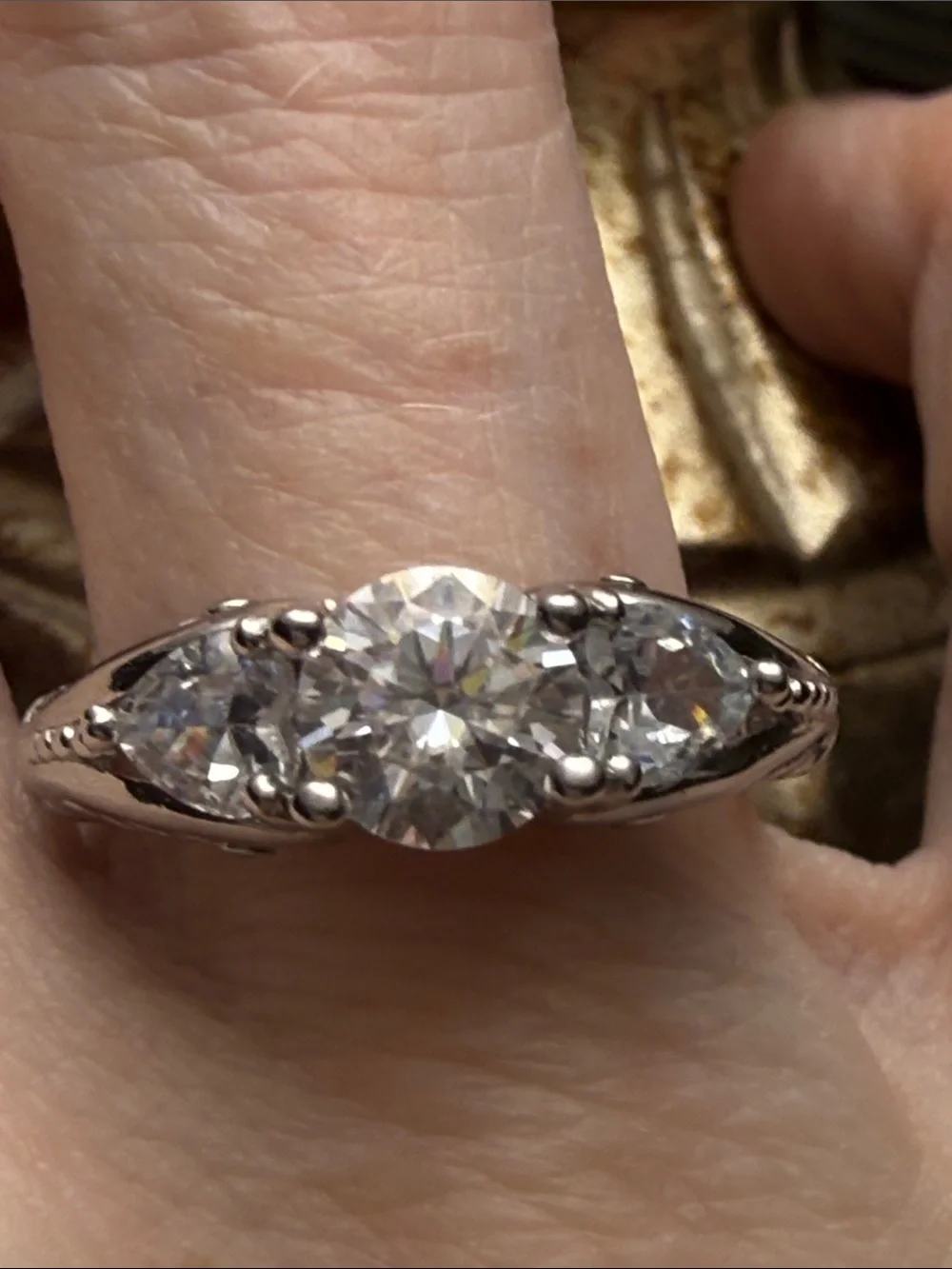 Moissanite gra certified